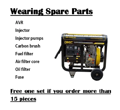 Pme6500cle-W Diesel Welder Generator