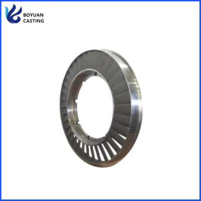 Nickel Base Alloy Silica Sol Casting Steam Turbine NGV Nozzle Ring