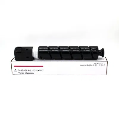 Factory Wholesale Compatible Canon Npg-65 Npg65 Gpr-51 C-Exv47 Toner Cartridge for Canon Copier Machine IR-Adv C250/C255/C350/C351/C355 Colored Toner