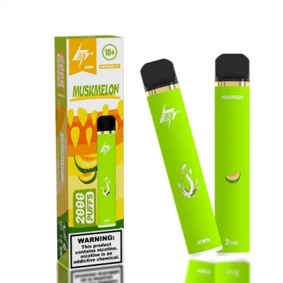 Bmy OEM Wholesale XL Elf Mini Cigarette Bar Non- Rechargeable 1000mAh 2000 Puff Disposable Vape Pod