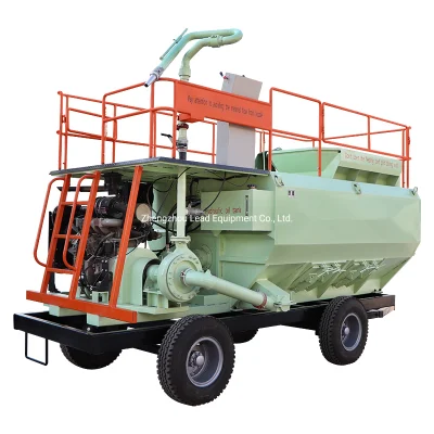 China Diesel Grass Seed Spraying Machine Hydroseeder Hydroseeding Machine