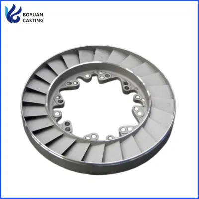 Nickel Base Alloy Silica Sol Casting Steam Turbine NGV Nozzle Ring