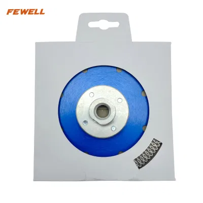 125*1.2/0.8*10*104*M14 Hot Press Aluminum Flange Diamond X Turbo Saw Blade for Dry Cutting Porcelain Ceramic Tile