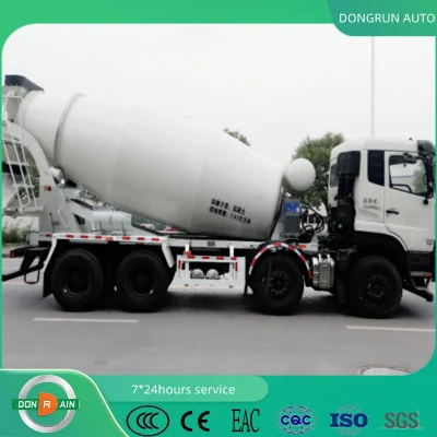 China Hino Sinotruk Shacman Sanyi Schwing Dongfeng Chassis 6m3 8m3 9m3 10m3 12m3 15m3 16m3 HOWO Cement Concrete Mixer Truck Machine Price for Sale