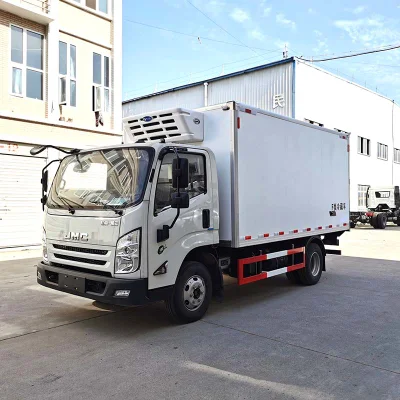 China Brand Jmc 4*2 Refrigerated Box 16 Cubic Meters Small Refrigerated Trucks for Sale