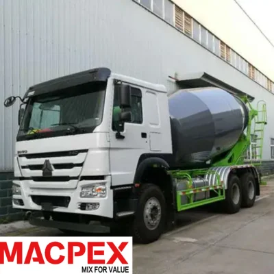 China Truck Concrete Transit Mixer Sino Truck Sitrack for 6m3 8m3 10m3 12m3 Shacman Hino