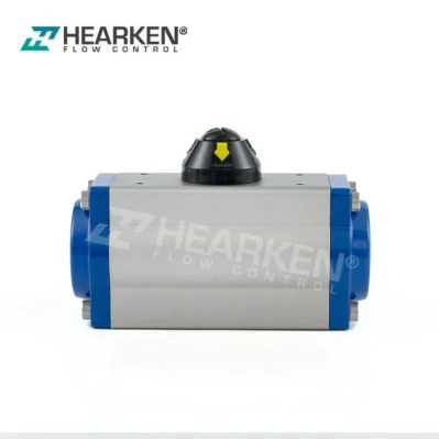 China Spring Return Single Acting Aluminum Air Pneumatic Actuator for Ball Valve Butterfly Valve
