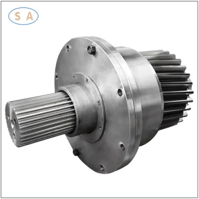 Factory Supplied Customized Highly Polished Carbon Steel/Stainless Steel/Alloy Steel Connecting Shaft with Forging/CNC Machining
