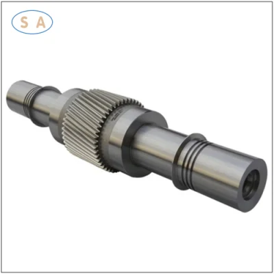 Factory Supplied Customized Highly Polished Carbon Steel/Stainless Steel/Alloy Steel Connecting Shaft with Forging/CNC Machining