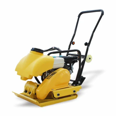 CE Factory Outlet C90 Honda Gasoline Engine Vibrating Hydraulic Reversible Compaction Machine Dynamic Double-Way Vibratory Tamper Concrete Soil Plate Compactor
