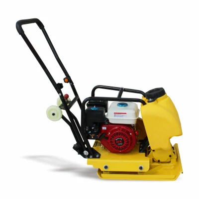 CE Factory Outlet C90 Honda Gasoline Engine Vibrating Hydraulic Reversible Compaction Machine Dynamic Double-Way Vibratory Tamper Concrete Soil Plate Compactor