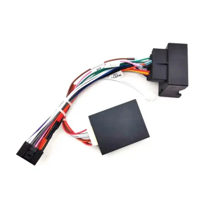 Automotive Wiring Harness for BMW E53 X5/E39/5 Series Android Navigation Power Cable 16p Conversion Cable Canbus Protocol Box Cable Assembly