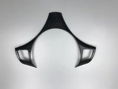 ABS Plastic for BMW 3 Series E90 E91 E92 E93 2005-2012 Steering Wheel Cover Interior Sticker Modification