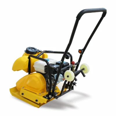 CE Factory Outlet C90 Honda Gasoline Engine Vibrating Hydraulic Reversible Compaction Machine Dynamic Double-Way Vibratory Tamper Concrete Soil Plate Compactor