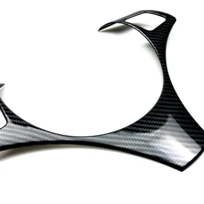 ABS Plastic for BMW 3 Series E90 E91 E92 E93 2005-2012 Steering Wheel Cover Interior Sticker Modification