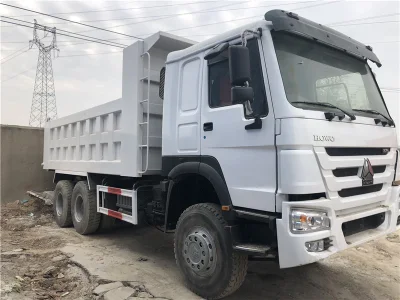 China Sinotruck Hino Trailer HOWO 25 Ton 8X4 12 Weeel Used Tiper Truck Dump Truck Tipper for Sale in Tanzania Dubai