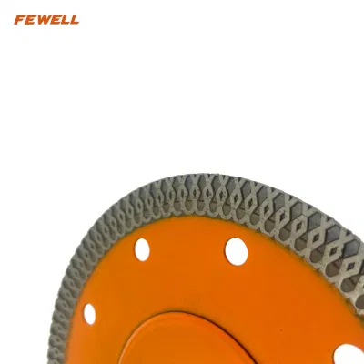 Hot Press 4.5inch 115*10*22.23mm 1.2 Thickness Super Ultra Thin Turbo Diamond Disc Saw Blade for Cutting Ceramic Tile Porcelain