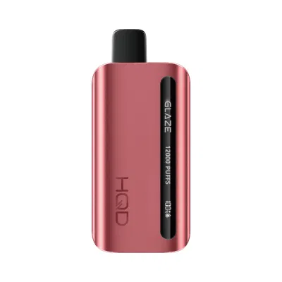 OEM ODM Supported Hqd Glaze 12000 Puffs with LED Screen Display Disposable Vape