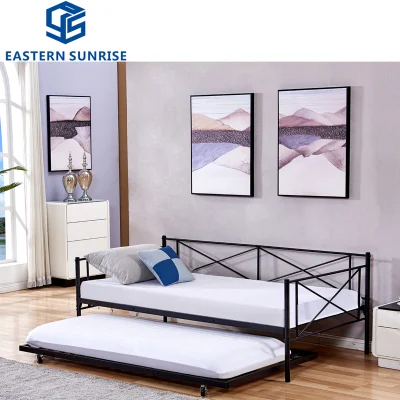 High Quality Cheap Price Newly Designed Metal Steel Single Bed