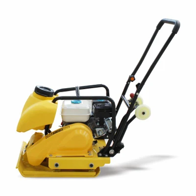 CE Factory Outlet C90 Honda Gasoline Engine Vibrating Hydraulic Reversible Compaction Machine Dynamic Double-Way Vibratory Tamper Concrete Soil Plate Compactor