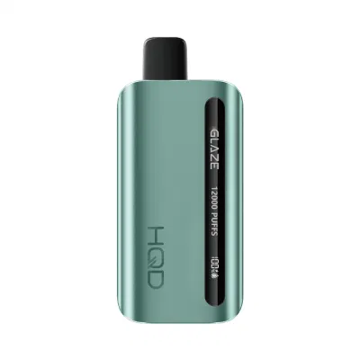 OEM ODM Supported Hqd Glaze 12000 Puffs with LED Screen Display Disposable Vape