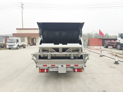 China Factory Jmc 6m3 Garbage Compactor Truck Waste Bins Compactor Truck Price