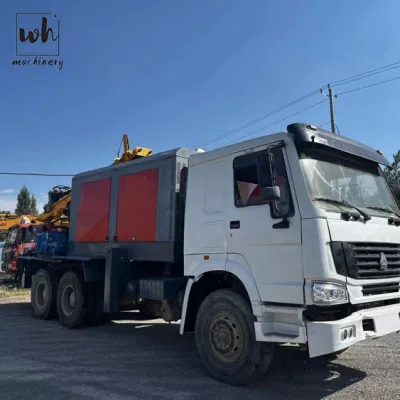 Truck Mounted Water Well Drilling Rig 300m Wh300 Air Compressor 25bar Truck 6*4 Wheel Personal Customization