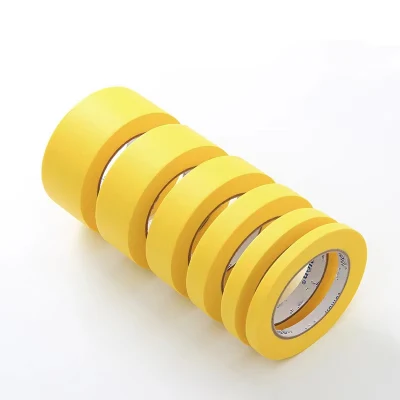 High Temperature UV Resistance Customized Automotive Crepe Paper Paint Painters Masking Tape for Car Painting