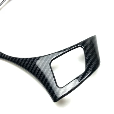 ABS Plastic for BMW 3 Series E90 E91 E92 E93 2005-2012 Steering Wheel Cover Interior Sticker Modification