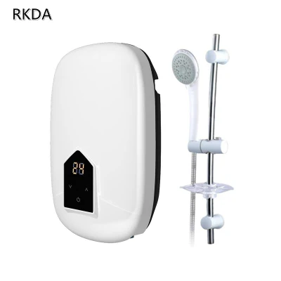 High Demand Products Hyundai Tankless Electric Instant Bathroom Quick Water Heater