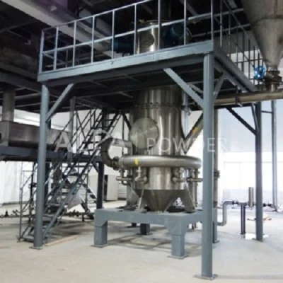 D50: 1-25um Ultrafine Powder Dry Grinding Fluidized Bed Jet Mill Production Line