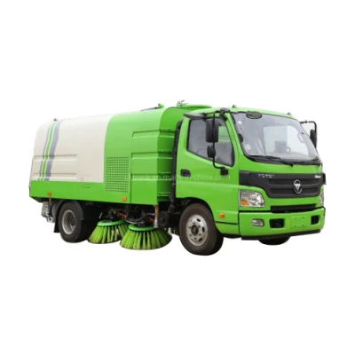 Factory Selling Foton Right Hand Drive Rudder Small Vacuum Sweeper Truck