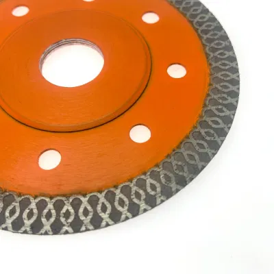 Hot Press 4.5inch 115*10*22.23mm 1.2 Thickness Super Ultra Thin Turbo Diamond Disc Saw Blade for Cutting Ceramic Tile Porcelain