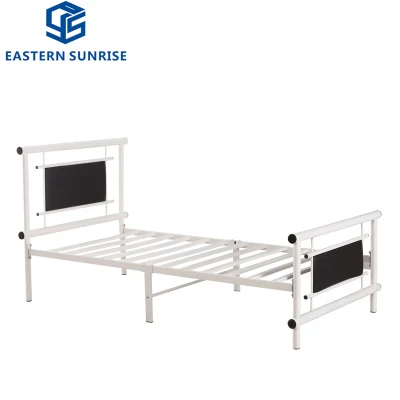 High Quality Cheap Price Newly Designed Metal Steel Single Bed