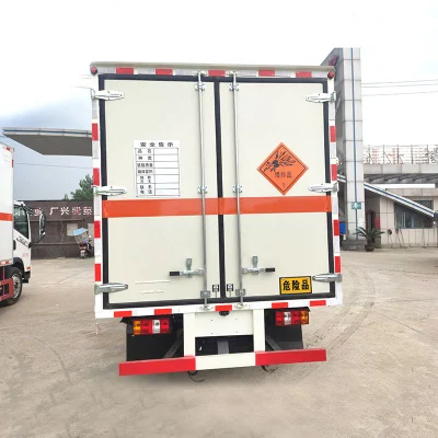 China Jmc Firecracker Transport Blasting Equipment Van Cargo Truck for Sale