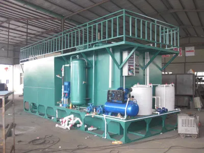 Sewage Water Treatment Equipment Slaughterhouse/Food Factory/Washing Factory/Dyeing Factory/Daf Wastewater Treated by Air Floatation Machine