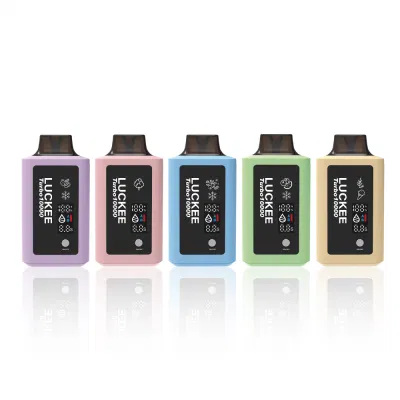Luckee Disposable Vape New Product Turbo 10000puffs with LED Indicator
