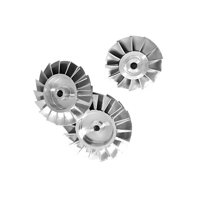 Uns N06625 Gh3625 (2.4856) 5 Axis Titanium Alloy Casting Turbo Billet Compressor Wheel
