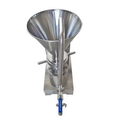 Stainless Steel Colloid Mill Supplied by Aloe Gel Minced Chicken Liver Manufacturer