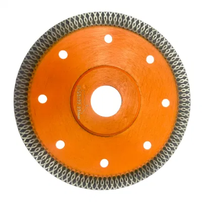 Hot Press 4.5inch 115*10*22.23mm 1.2 Thickness Super Ultra Thin Turbo Diamond Disc Saw Blade for Cutting Ceramic Tile Porcelain
