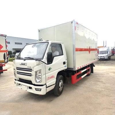 China Jmc Firecracker Transport Blasting Equipment Van Cargo Truck for Sale