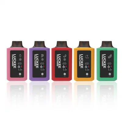 Luckee Disposable Vape New Product Turbo 10000puffs with LED Indicator