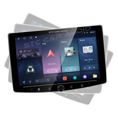 Factory Hot Sell 10 Inch Adjustable Screen 1 DIN GPS Navigation Universal Car Radio Stereo WiFi Bt Android Car DVD Player System