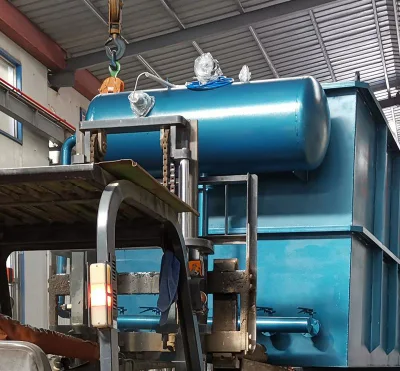 Sewage Water Treatment Equipment Slaughterhouse/Food Factory/Washing Factory/Dyeing Factory/Daf Wastewater Treated by Air Floatation Machine