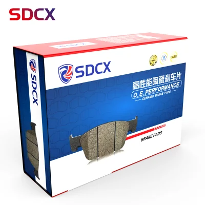 Sdcx 26696-AG000 D1114 Brake Systems Manufacturer Auto Car Parts Ceramic Disc Rear Brake Pads for Subaru