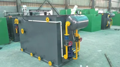Sewage Water Treatment Equipment Slaughterhouse/Food Factory/Washing Factory/Dyeing Factory/Daf Wastewater Treated by Air Floatation Machine