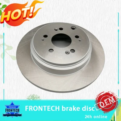 Frontech Produces Ventilation and Heat Dissipation Certified Brake Discs for Jaguar