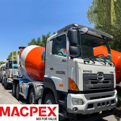 China Truck Concrete Transit Mixer Sino Truck Sitrack for 6m3 8m3 10m3 12m3 Shacman Hino