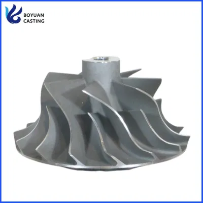 Aluminium Alloy Plaster Model Casting Turbocharger Compressor Wheel