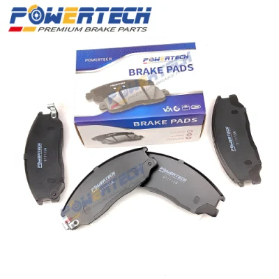 Hot Selling Professional Supplier Non Asbestos Anti-Wear Ceramic Semi-Metal Low-Metallic Cars Brake Pads Brake for Ford Isuzu Jeep Iveco Cars